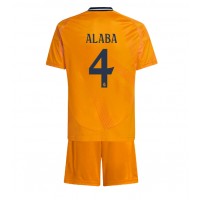 Real Madrid David Alaba #4 Replica Away Minikit 2024-25 Short Sleeve (+ pants)